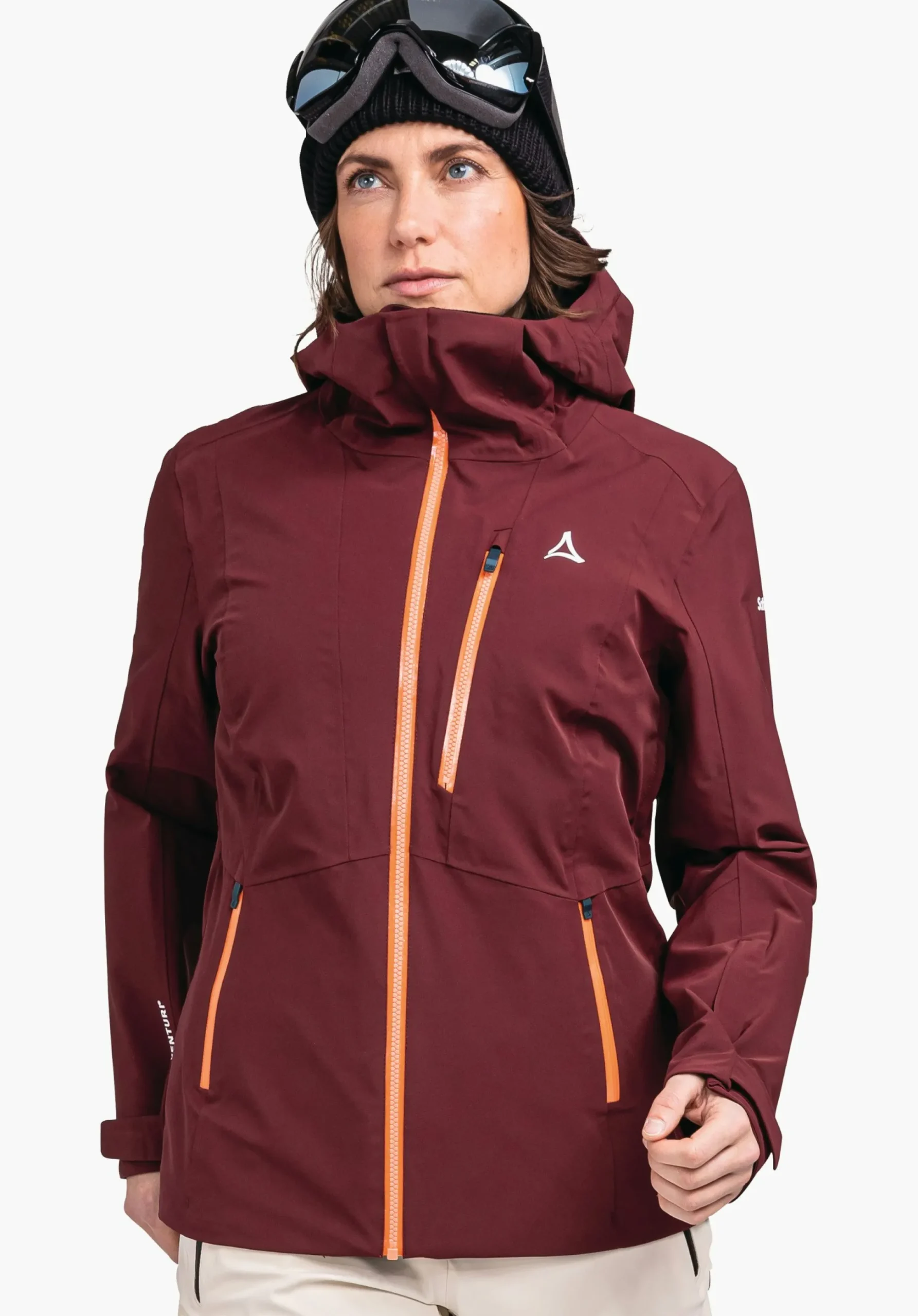 WOMEN SCHÖFFEL Skiing<High technical hardshell ski jacket red