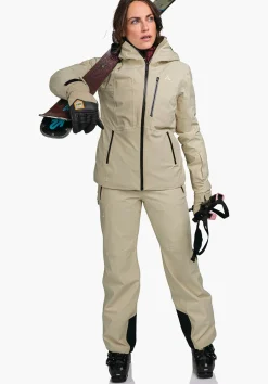 WOMEN SCHÖFFEL Skiing<High technical hardshell ski jacket red