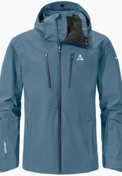 MEN SCHÖFFEL Skiing<High technical hardshell ski jacket green