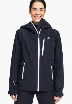 WOMEN SCHÖFFEL Skiing<High technical hardshell ski jacket red