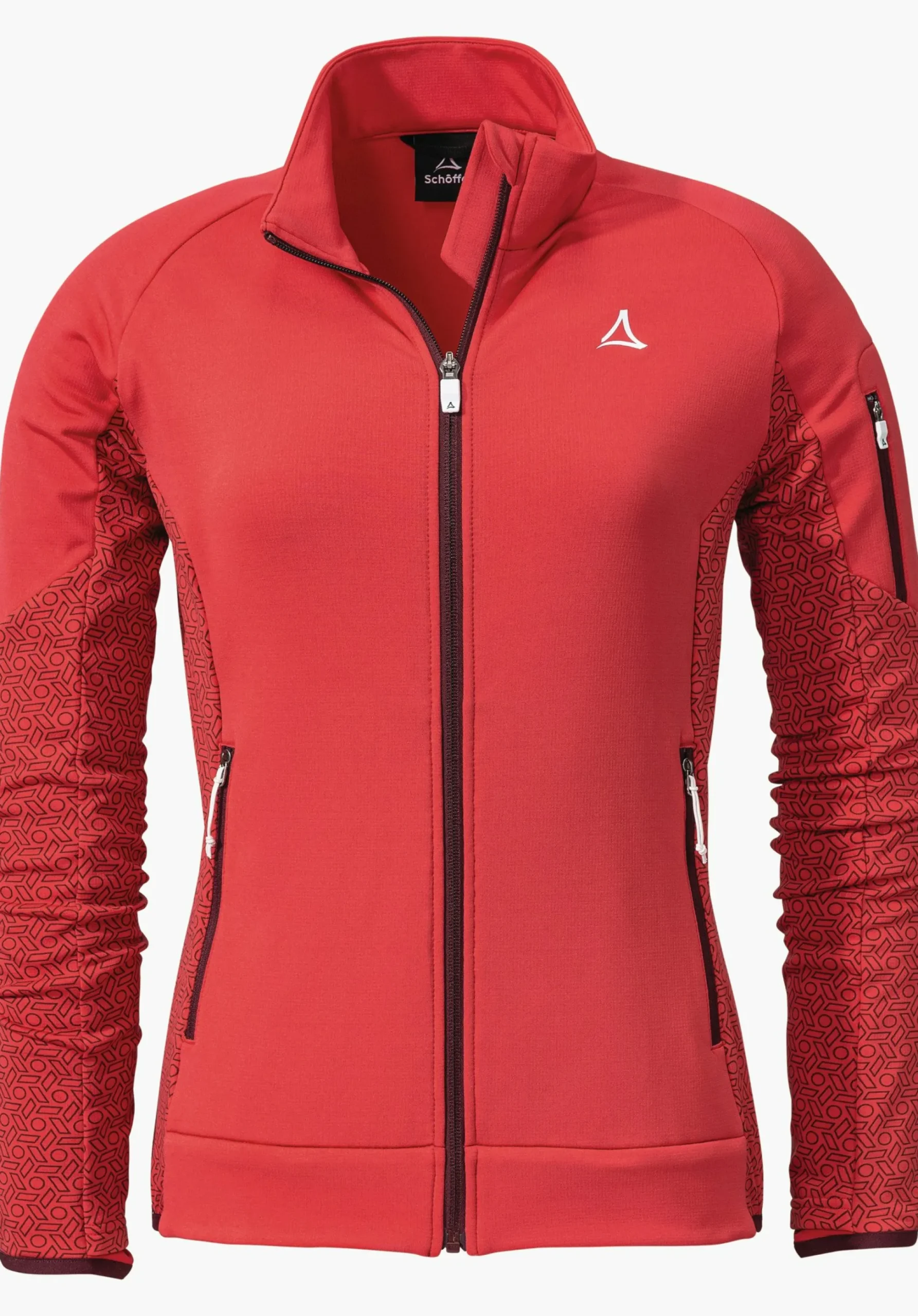 WOMEN SCHÖFFEL Trek & Hike<Hiking fleece with practical details red