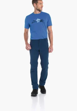 MEN SCHÖFFEL Trek & Hike|Pants Zip Off<Hiking pants zip-off to Bermudas beige