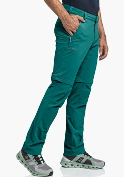 MEN SCHÖFFEL Trek & Hike|Pants Zip Off<Hiking pants zip-off to Bermudas beige