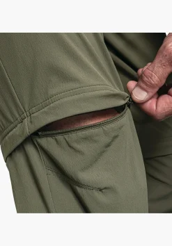 MEN SCHÖFFEL Trek & Hike|Pants Zip Off<Hiking pants zip-off to Bermudas beige