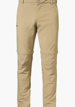 MEN SCHÖFFEL Trek & Hike|Pants Zip Off<Hiking pants zip-off to Bermudas beige