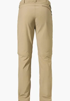 MEN SCHÖFFEL Trek & Hike|Pants Zip Off<Hiking pants zip-off to Bermudas beige