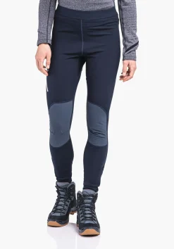 WOMEN SCHÖFFEL Pants Long<Hiking tight for optimal body climate red