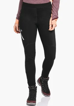 WOMEN SCHÖFFEL Trek & Hike|Pants Long<Hiking tight for optimal body climate red