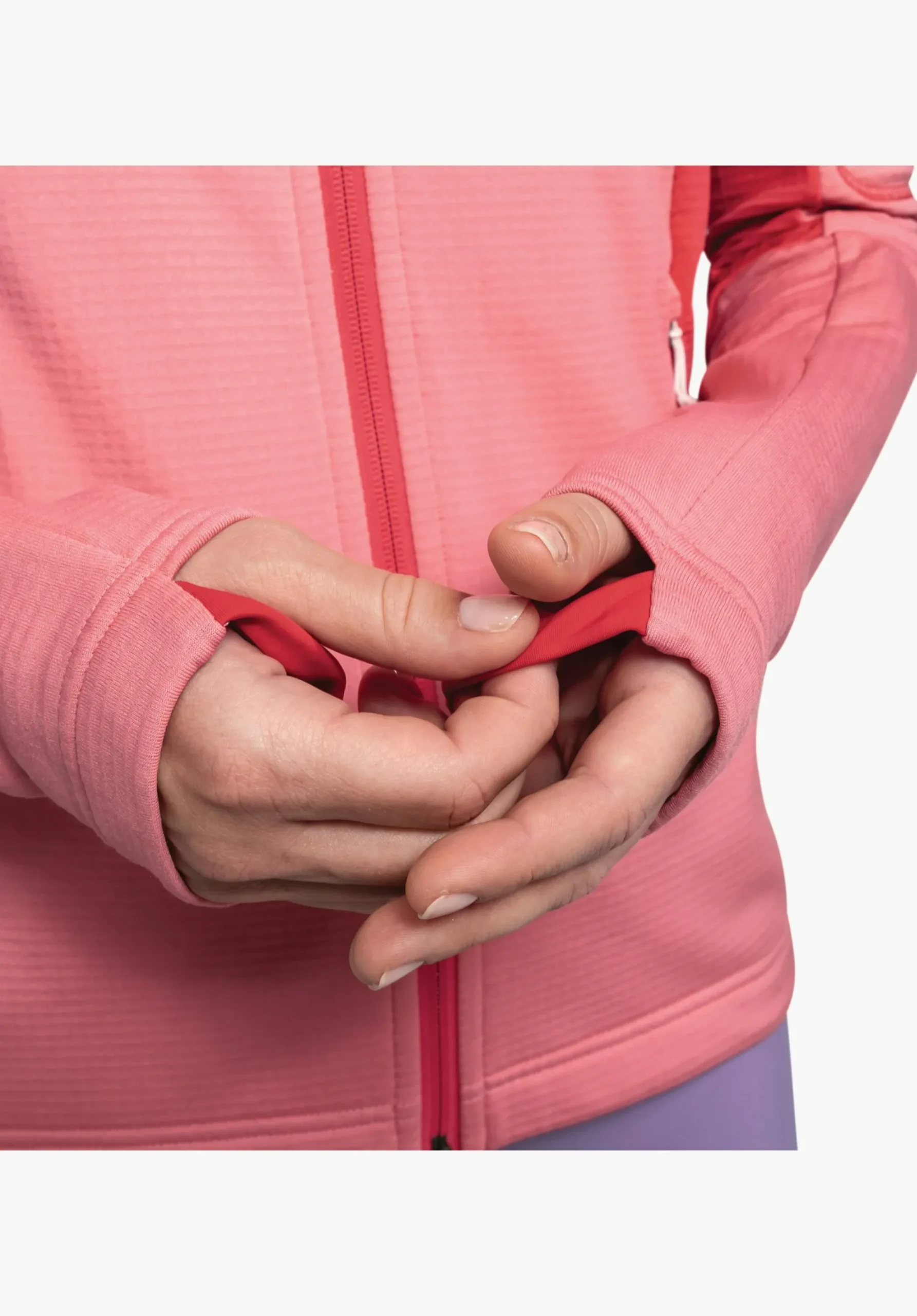 WOMEN SCHÖFFEL <Hoody with heat regulating technology pink