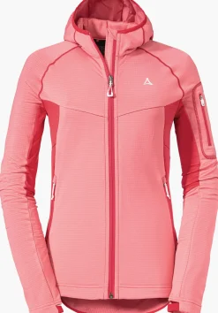 WOMEN SCHÖFFEL <Hoody with heat regulating technology pink