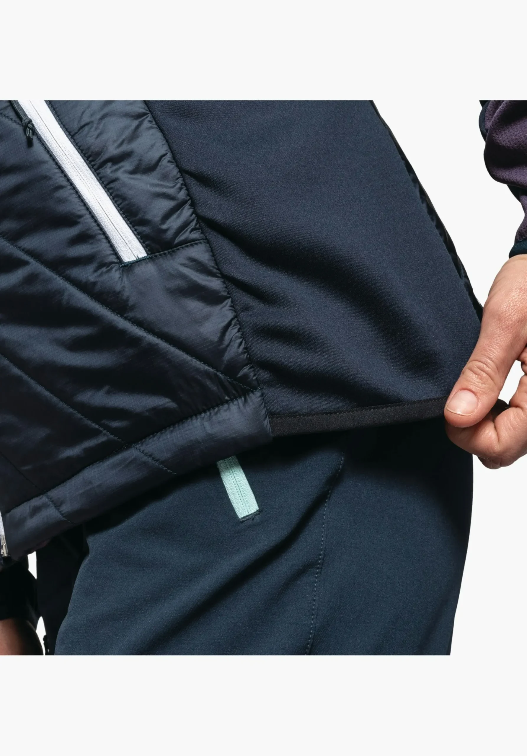 WOMEN SCHÖFFEL Trek & Hike<Hybrid gilet with sustainable padding green