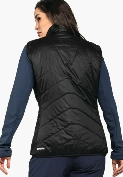 WOMEN SCHÖFFEL Trek & Hike<Hybrid gilet with sustainable padding green