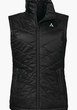 WOMEN SCHÖFFEL Trek & Hike<Hybrid gilet with sustainable padding green