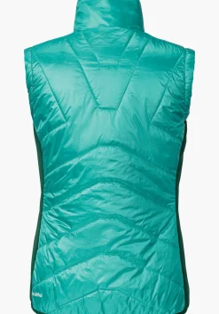 WOMEN SCHÖFFEL Trek & Hike<Hybrid gilet with sustainable padding green