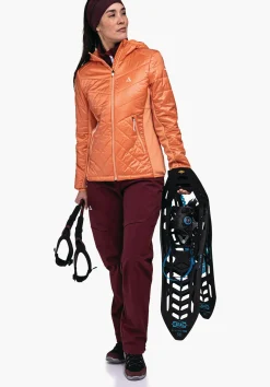 WOMEN SCHÖFFEL Trek & Hike|Outdoor Jackets<Hybrid jacket with sustainable padding red