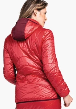 WOMEN SCHÖFFEL Trek & Hike|Outdoor Jackets<Hybrid jacket with sustainable padding red