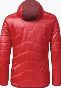 WOMEN SCHÖFFEL Trek & Hike|Outdoor Jackets<Hybrid jacket with sustainable padding red