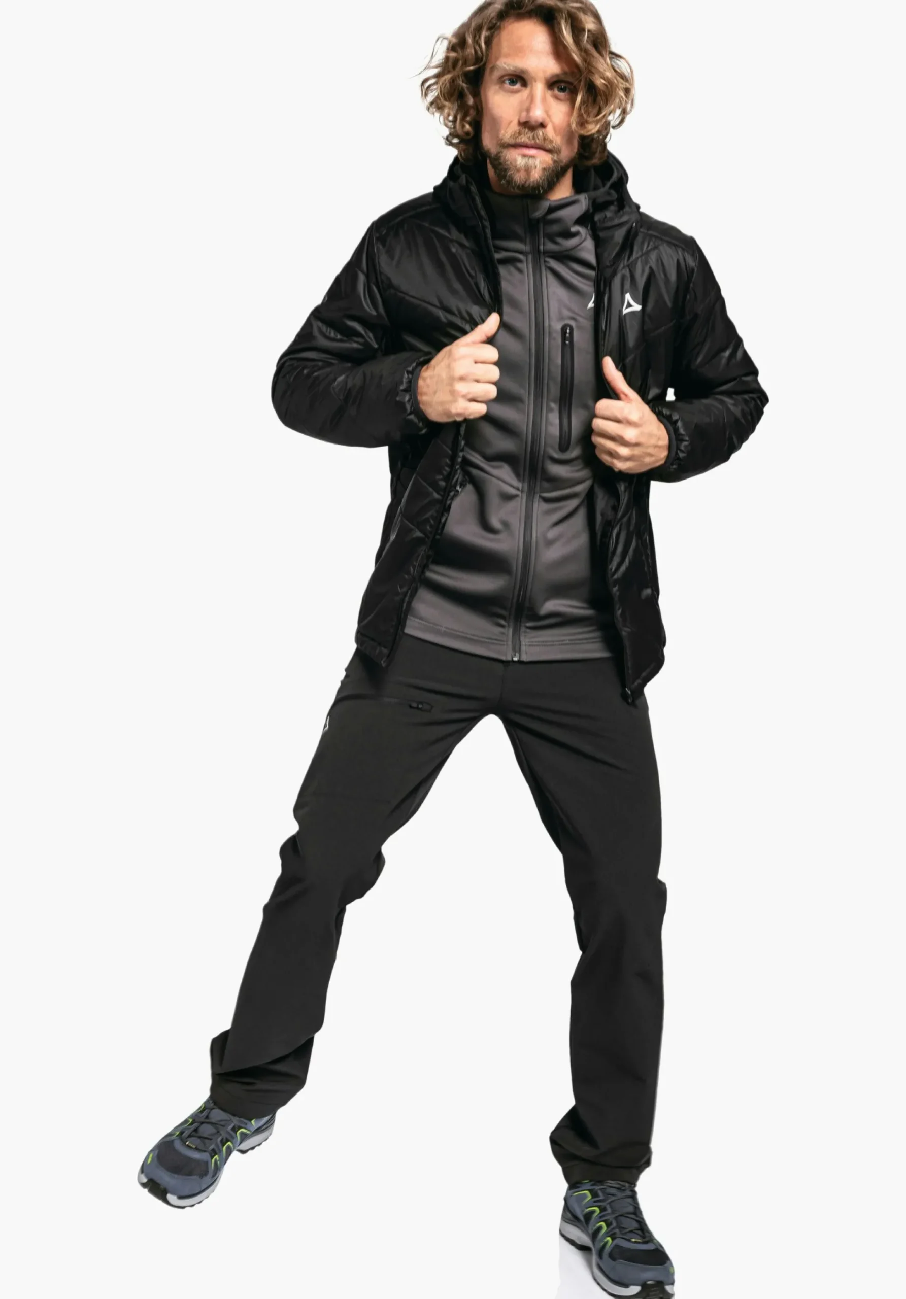 MEN SCHÖFFEL Trek & Hike|Outdoor Jackets<Hybrid jacket with sustainable padding orange
