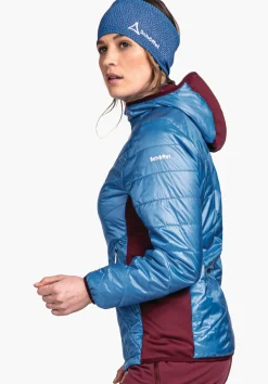 WOMEN SCHÖFFEL Outdoor Jackets<Hybrid jacket with sustainable padding red