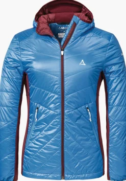WOMEN SCHÖFFEL Outdoor Jackets<Hybrid jacket with sustainable padding red