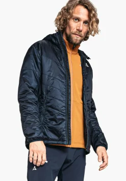 MEN SCHÖFFEL Trek & Hike|Outdoor Jackets<Hybrid jacket with sustainable padding orange