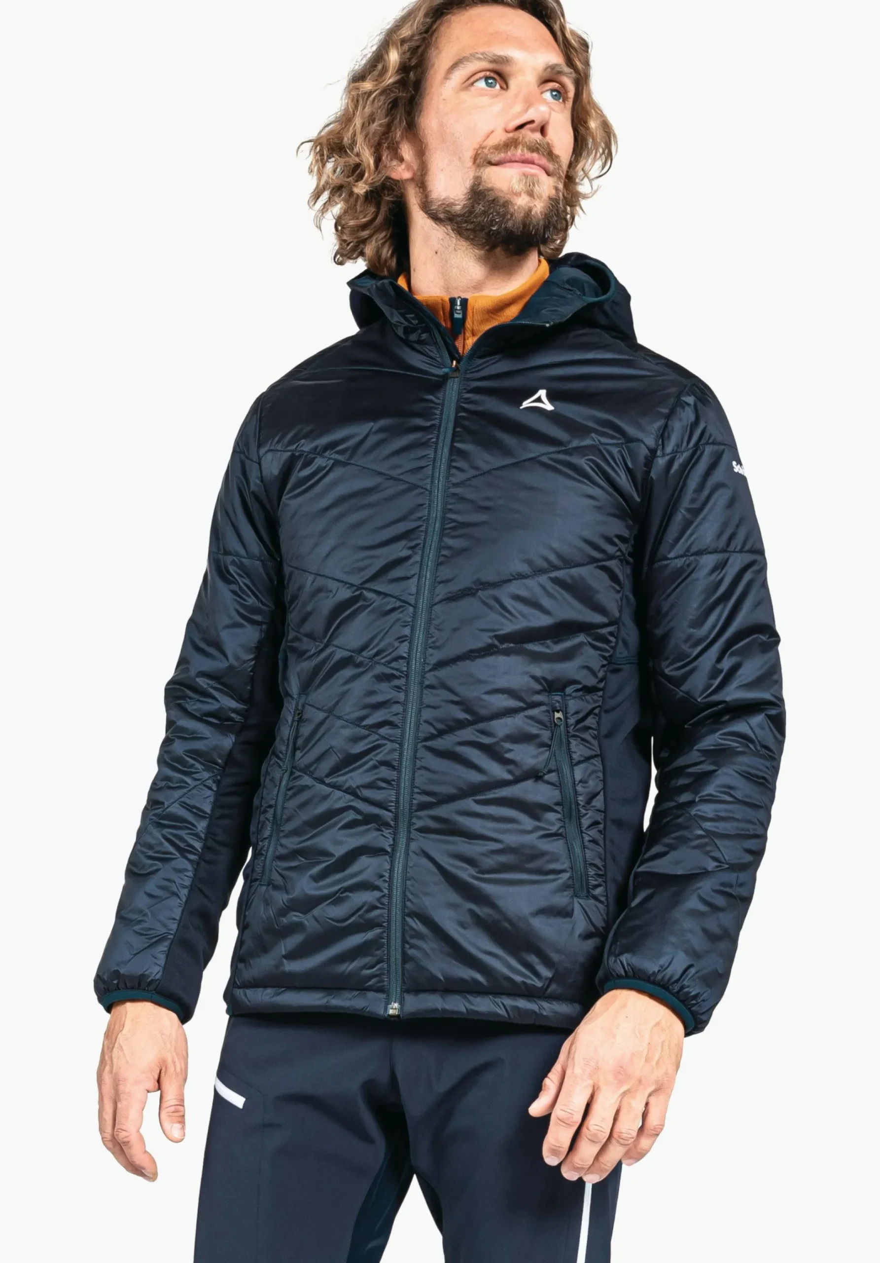 MEN SCHÖFFEL Trek & Hike|Outdoor Jackets<Hybrid jacket with sustainable padding orange