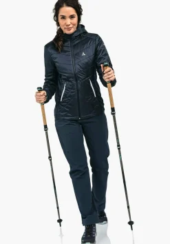 WOMEN SCHÖFFEL Trek & Hike|Outdoor Jackets<Hybrid jacket with sustainable padding red