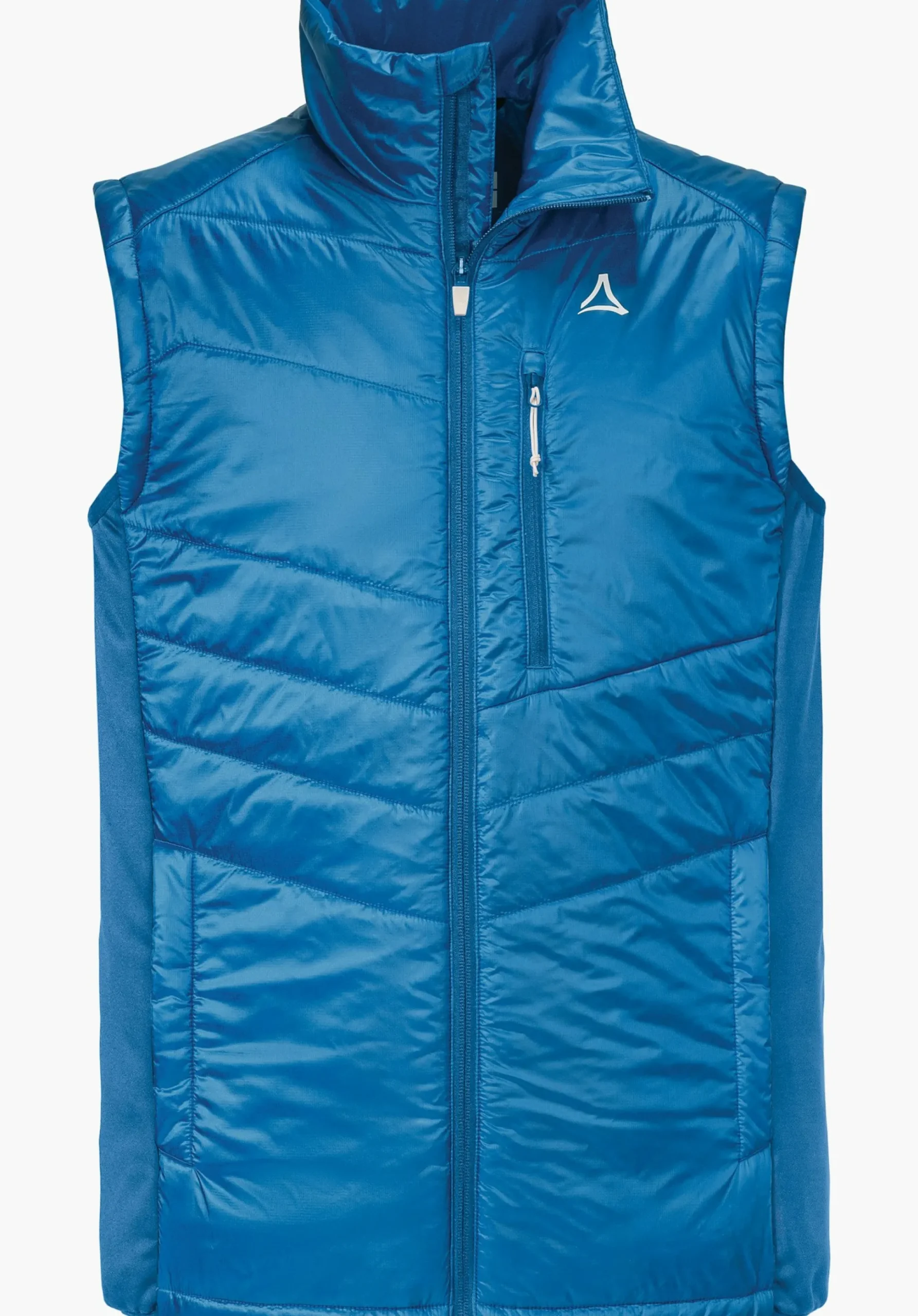 MEN SCHÖFFEL Trek & Hike<Hybrid vest with recycled padding blue