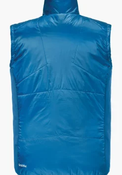 MEN SCHÖFFEL Trek & Hike<Hybrid vest with recycled padding blue