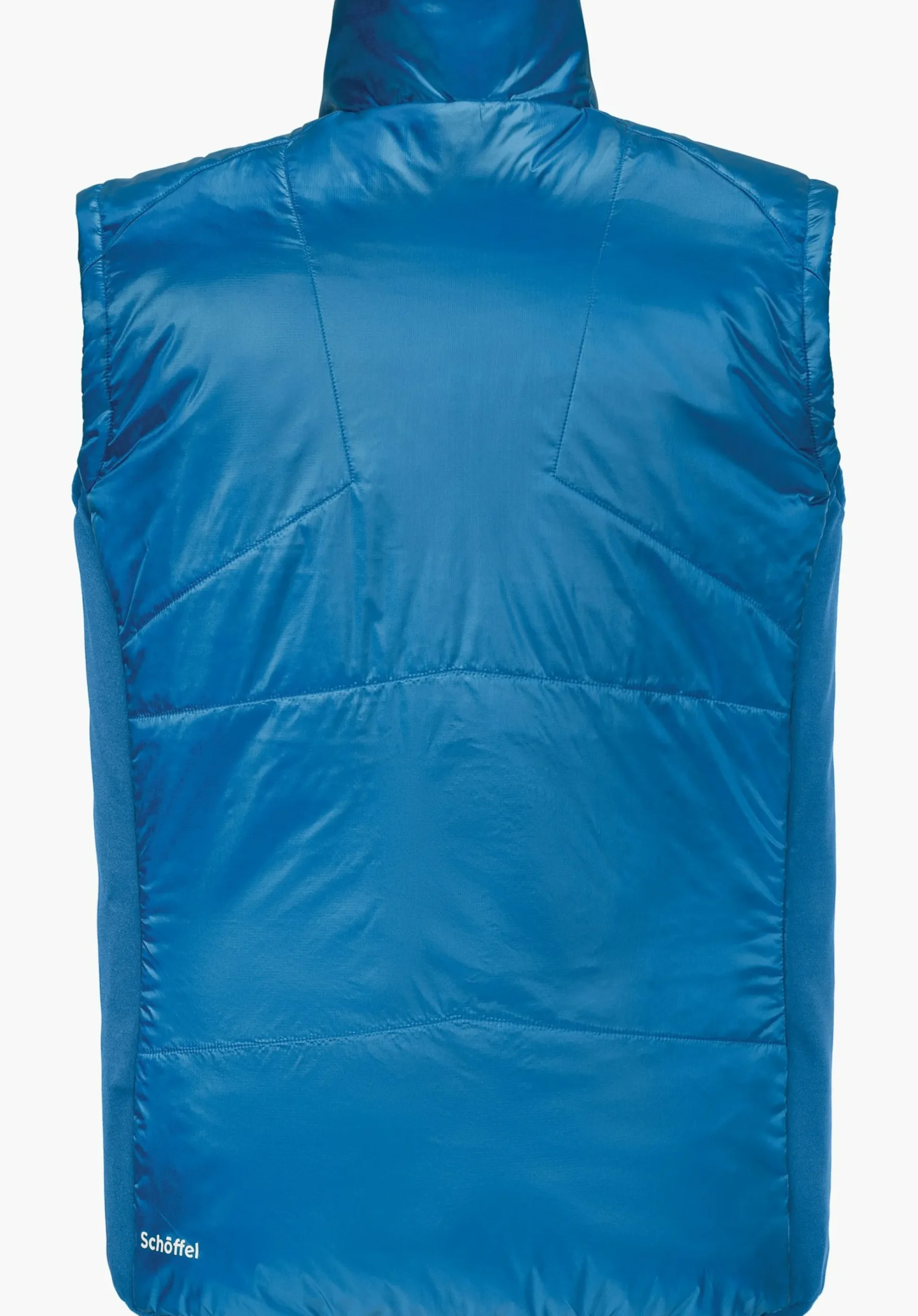 MEN SCHÖFFEL Trek & Hike<Hybrid vest with recycled padding blue