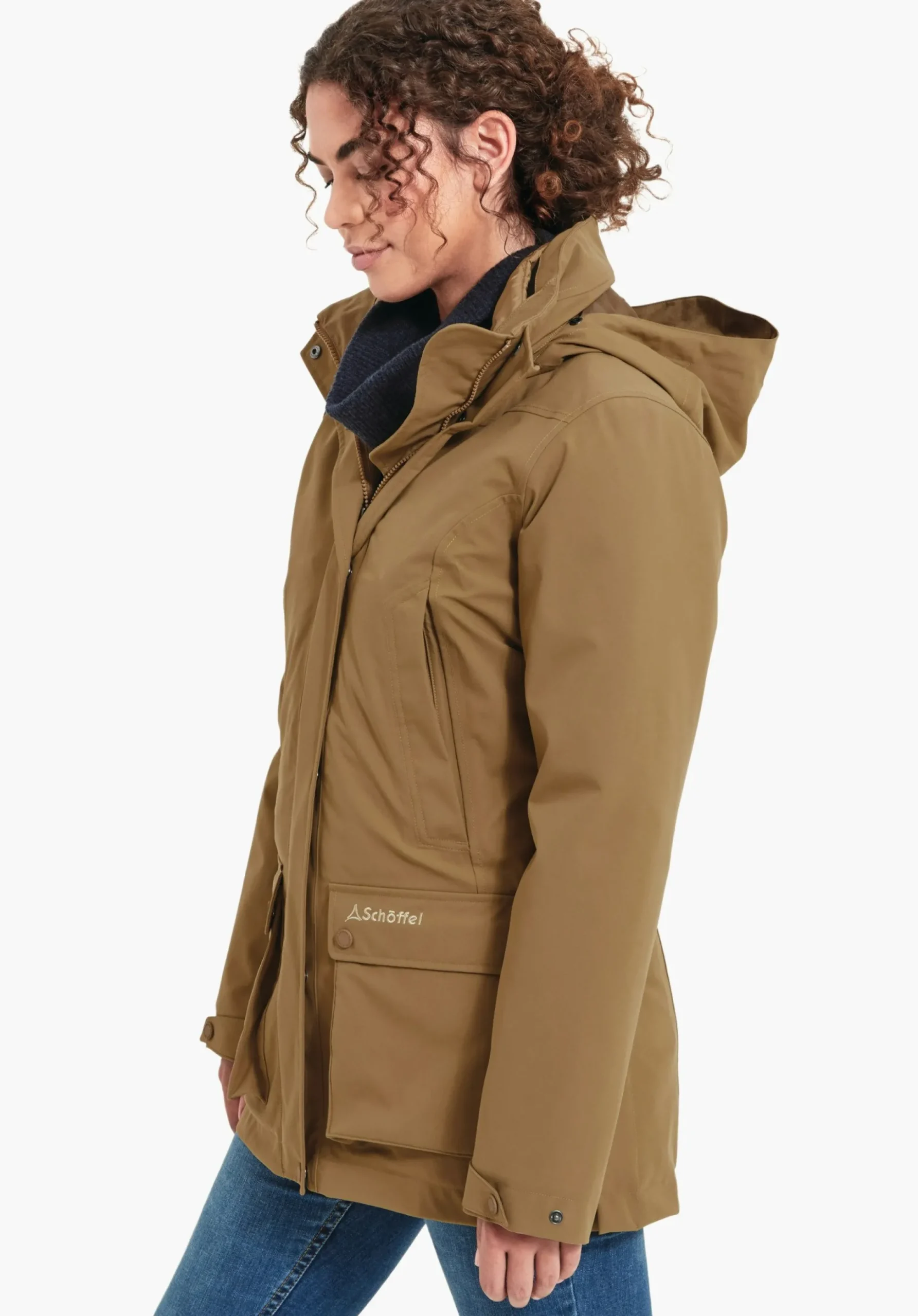 WOMEN SCHÖFFEL Travel/Leisure|Double Jackets<3in1 allrounder for cold days braun