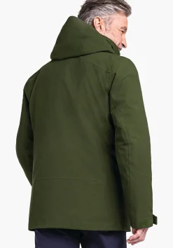 MEN SCHÖFFEL Trek & Hike|Double Jackets<3in1 hiking jacket with thermal inner red