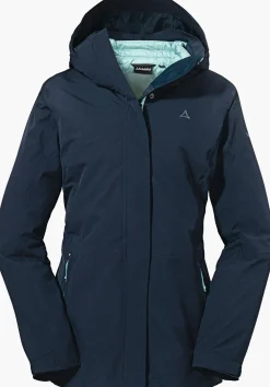 WOMEN SCHÖFFEL Trek & Hike|Double Jackets<3in1 hiking jacket with thermal inner red
