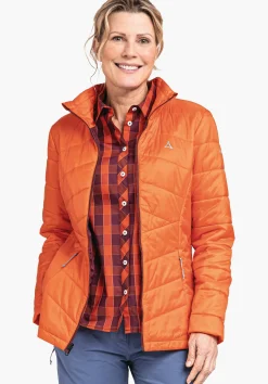 WOMEN SCHÖFFEL Trek & Hike|Double Jackets<3in1 hiking jacket with thermal inner red