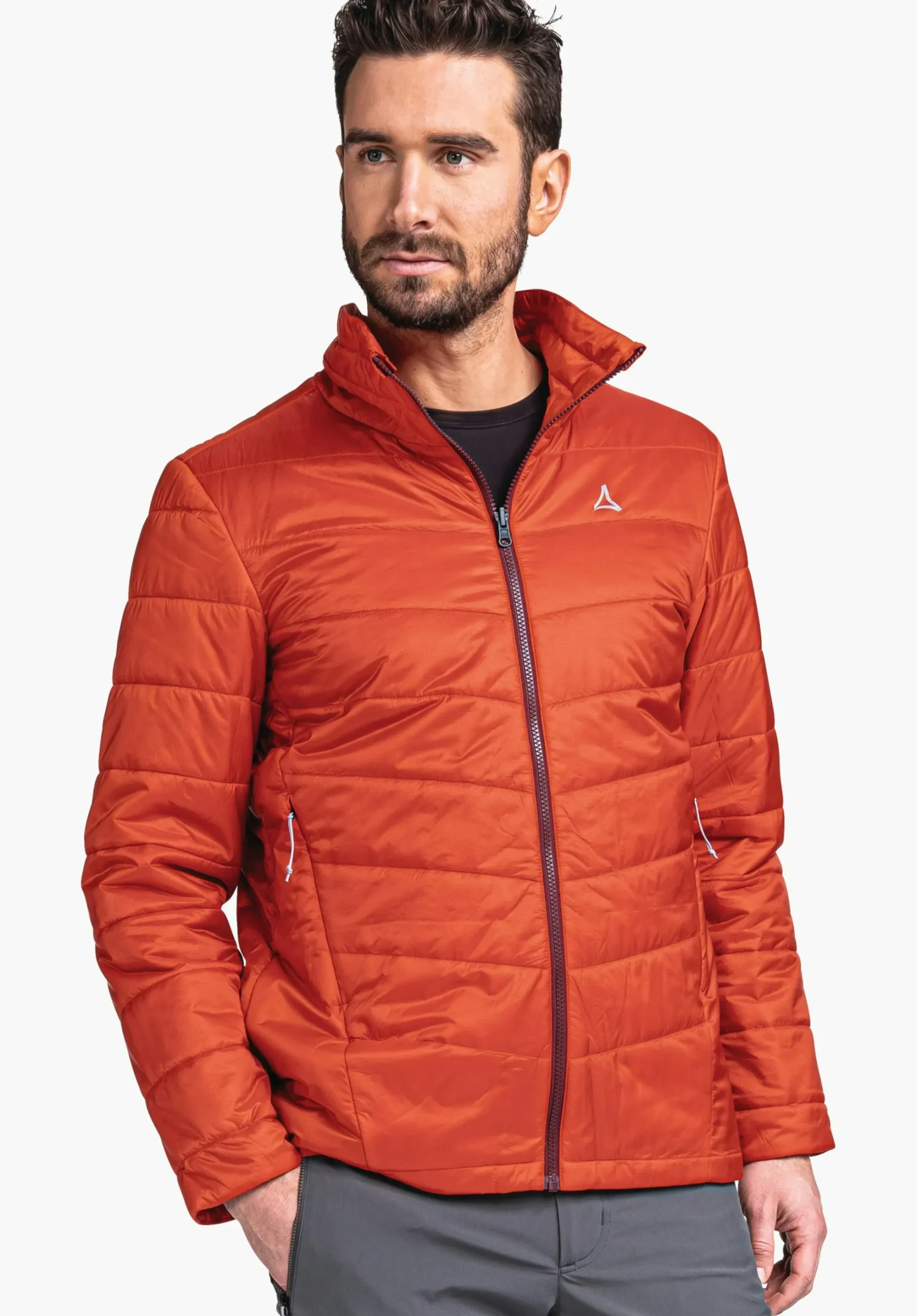 MEN SCHÖFFEL Trek & Hike|Double Jackets<3in1 hiking jacket with thermal inner red