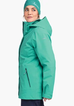 WOMEN SCHÖFFEL Trek & Hike|Double Jackets<3in1 hiking jacket with thermal inner red