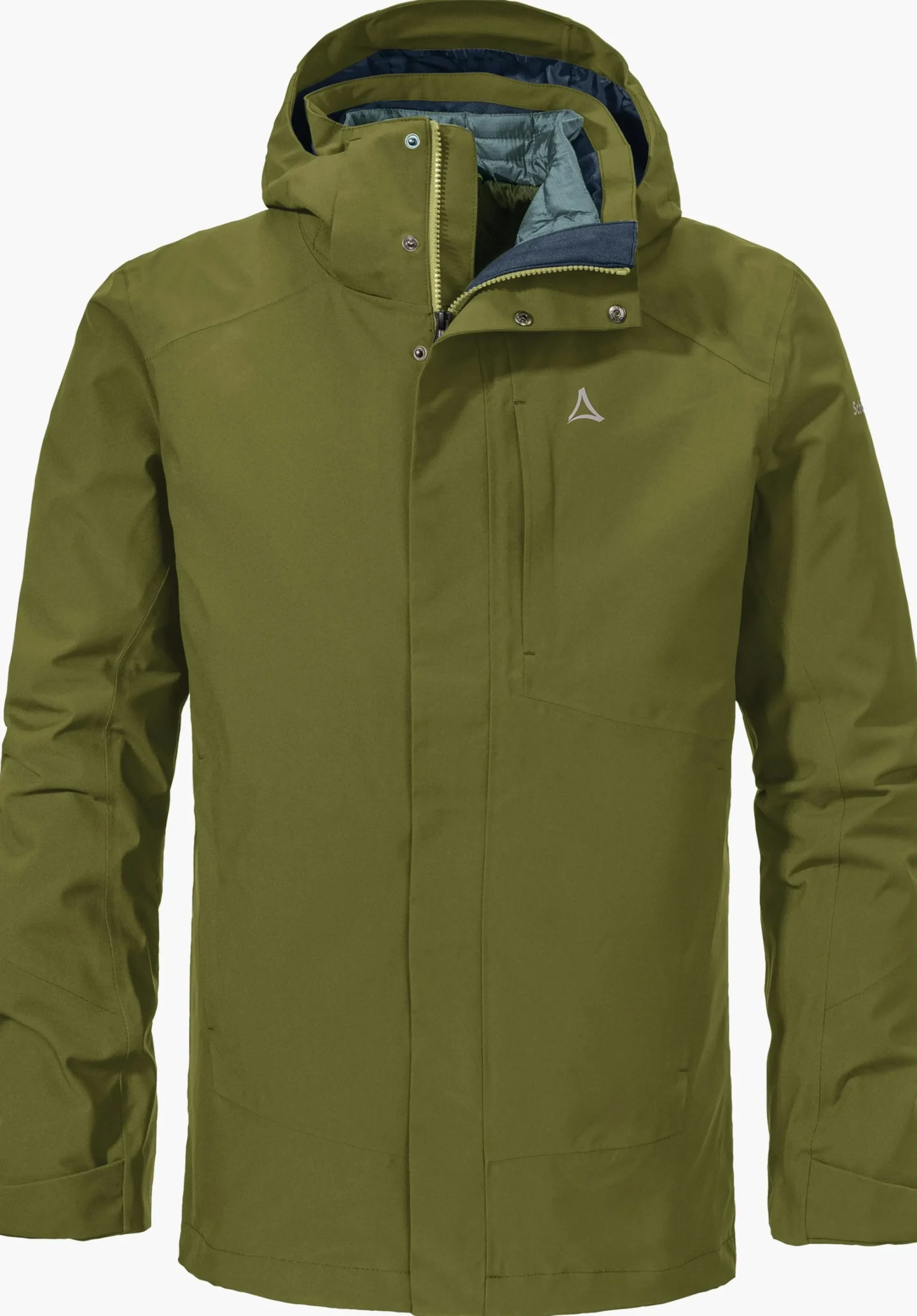 MEN SCHÖFFEL Trek & Hike|Double Jackets<3in1 hiking jacket with thermal inner red