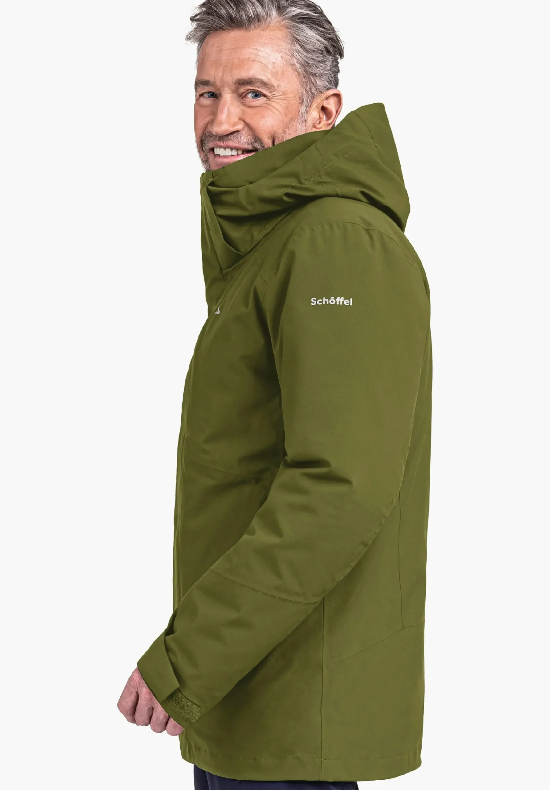 MEN SCHÖFFEL Trek & Hike|Double Jackets<3in1 hiking jacket with thermal inner red