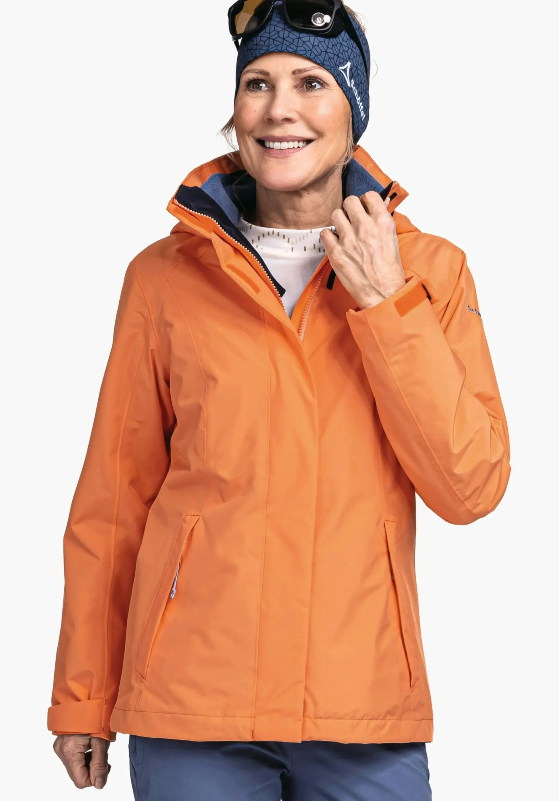 WOMEN SCHÖFFEL Trek & Hike|Double Jackets<3in1 hiking jacket with zip-out fleece red