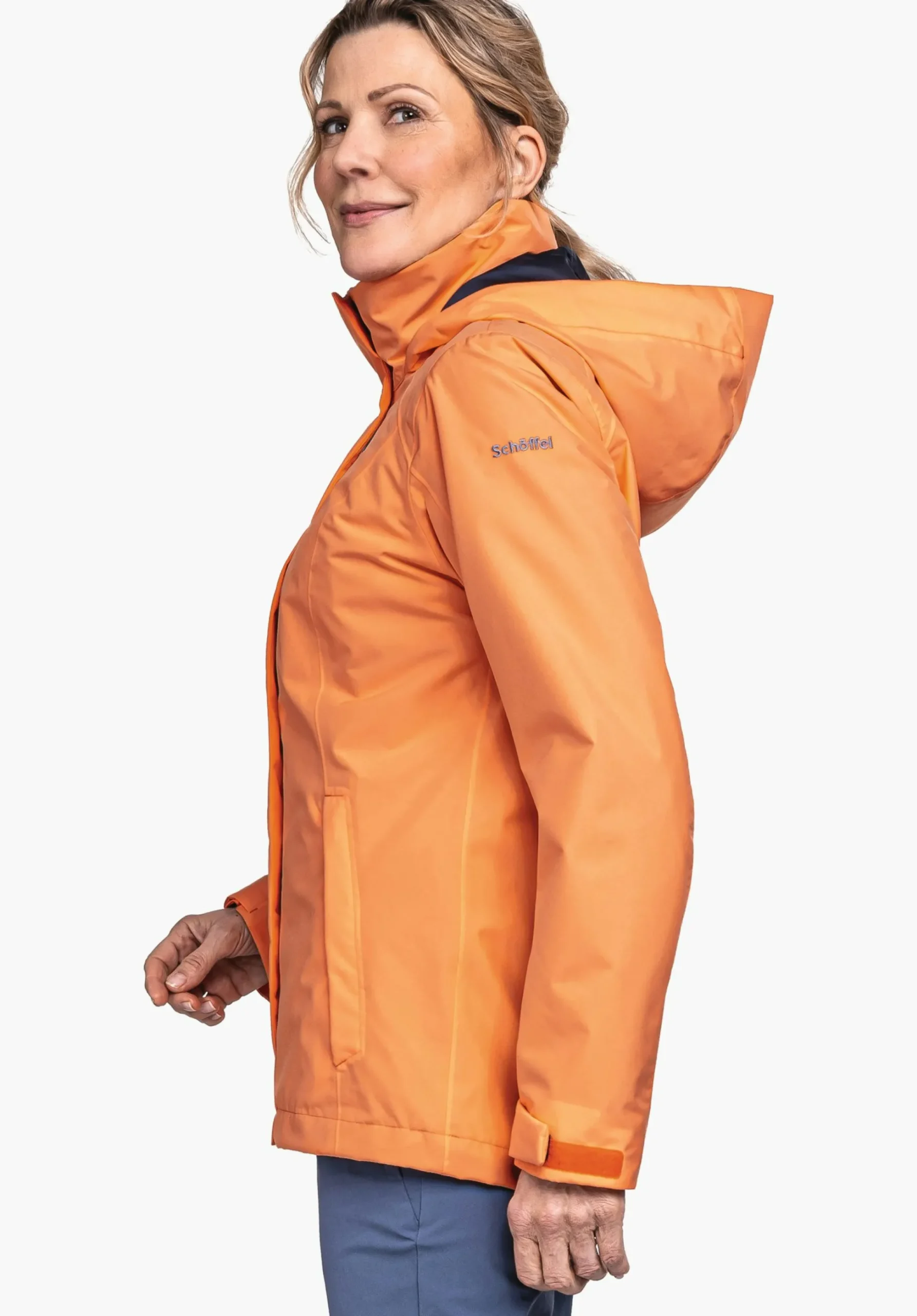 WOMEN SCHÖFFEL Trek & Hike|Double Jackets<3in1 hiking jacket with zip-out fleece red