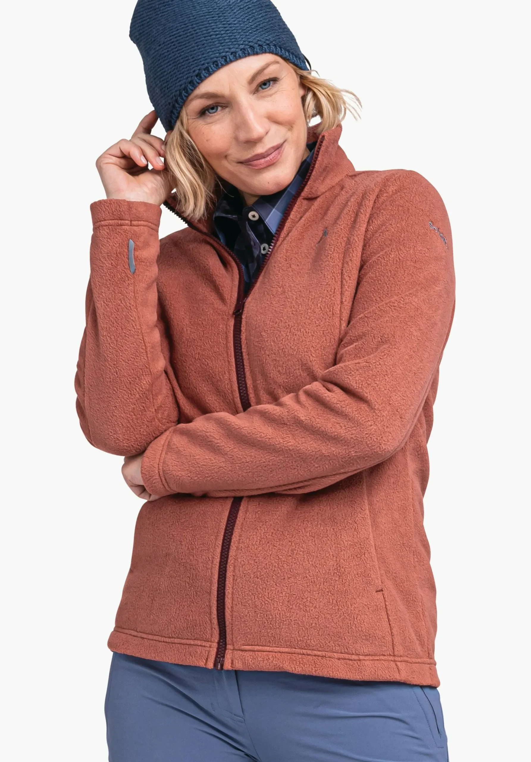 WOMEN SCHÖFFEL Trek & Hike|Double Jackets<3in1 hiking jacket with zip-out fleece red