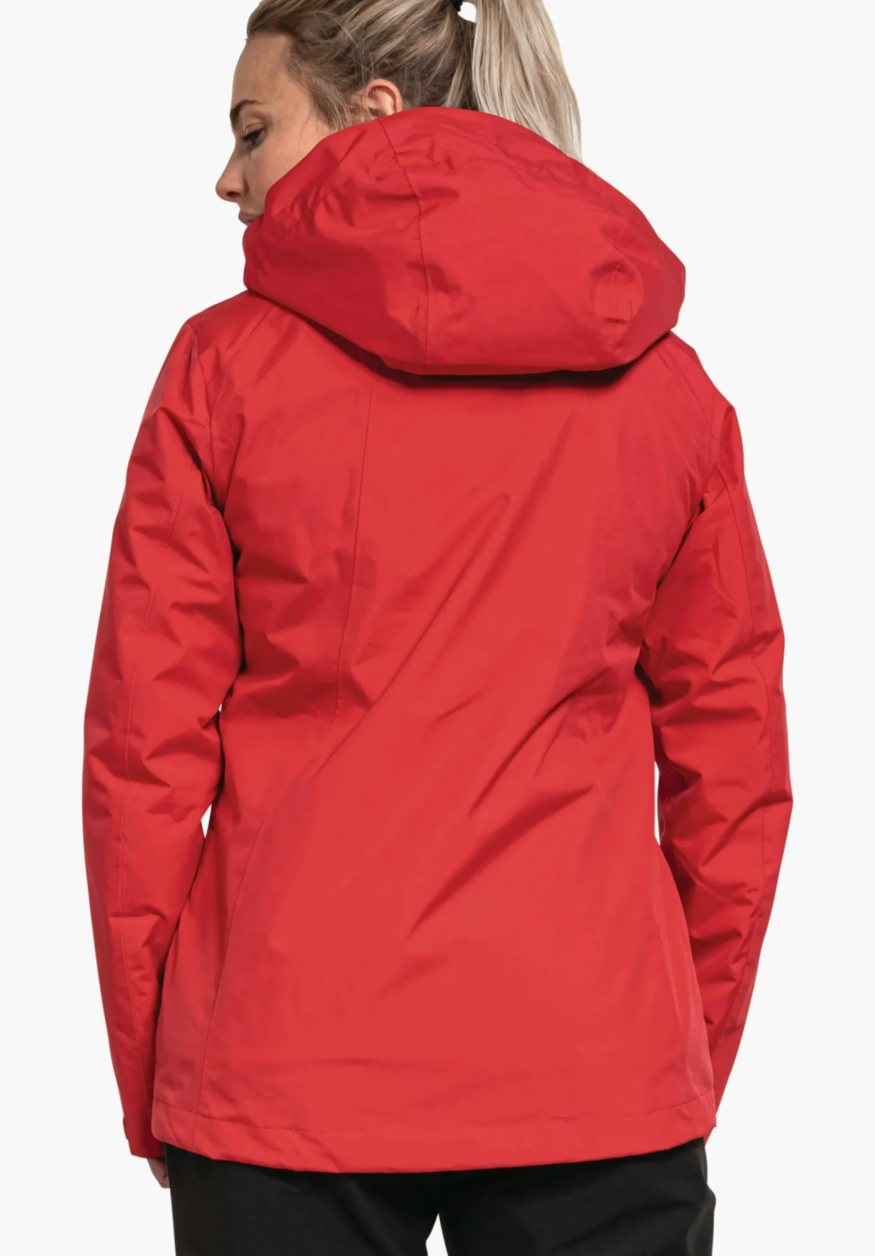 WOMEN SCHÖFFEL Trek & Hike|Double Jackets<3in1 hiking jacket with zip-out fleece red