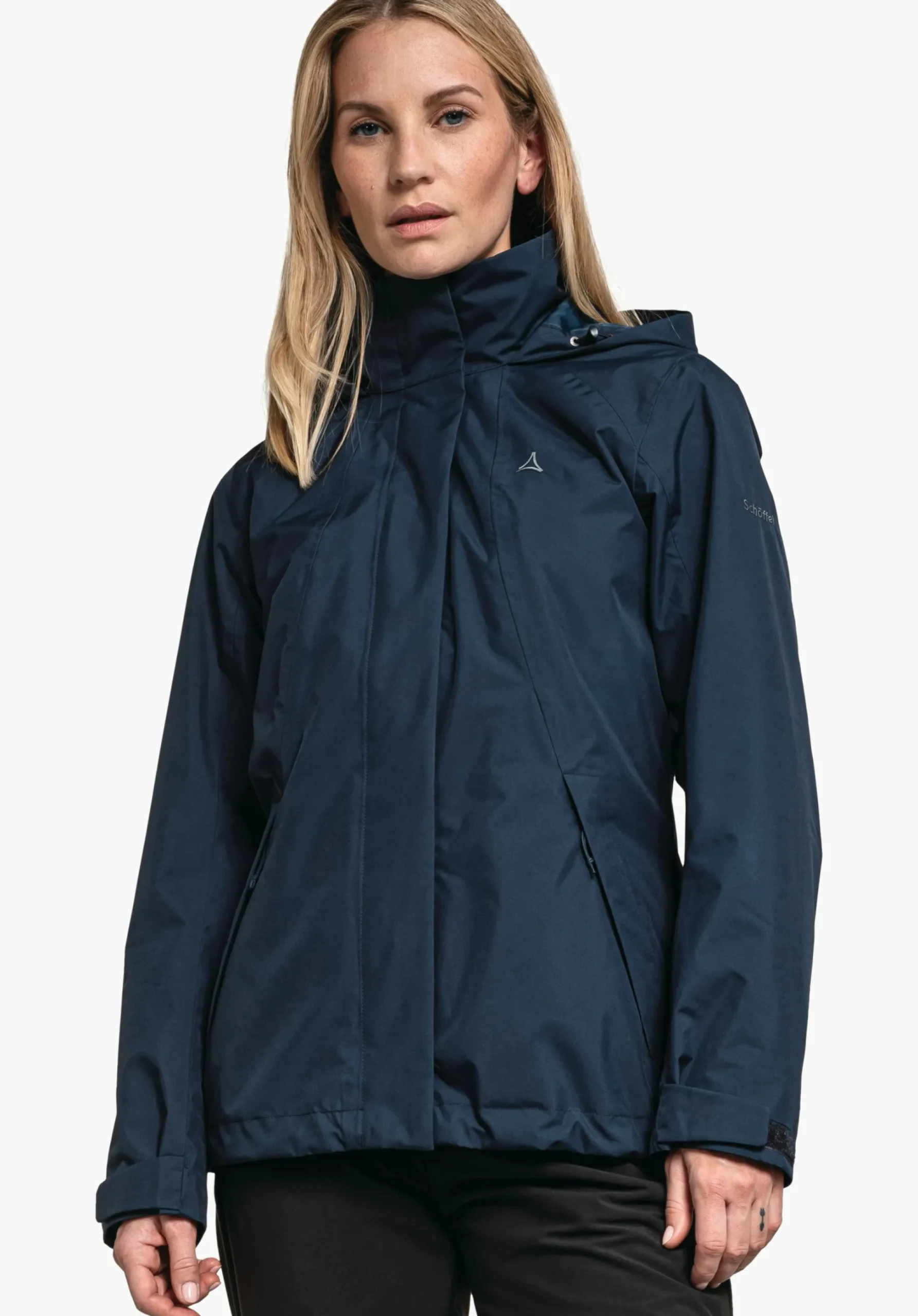 WOMEN SCHÖFFEL Trek & Hike|Double Jackets<3in1 hiking jacket with zip-out fleece red