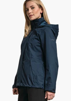 WOMEN SCHÖFFEL Trek & Hike|Double Jackets<3in1 hiking jacket with zip-out fleece red