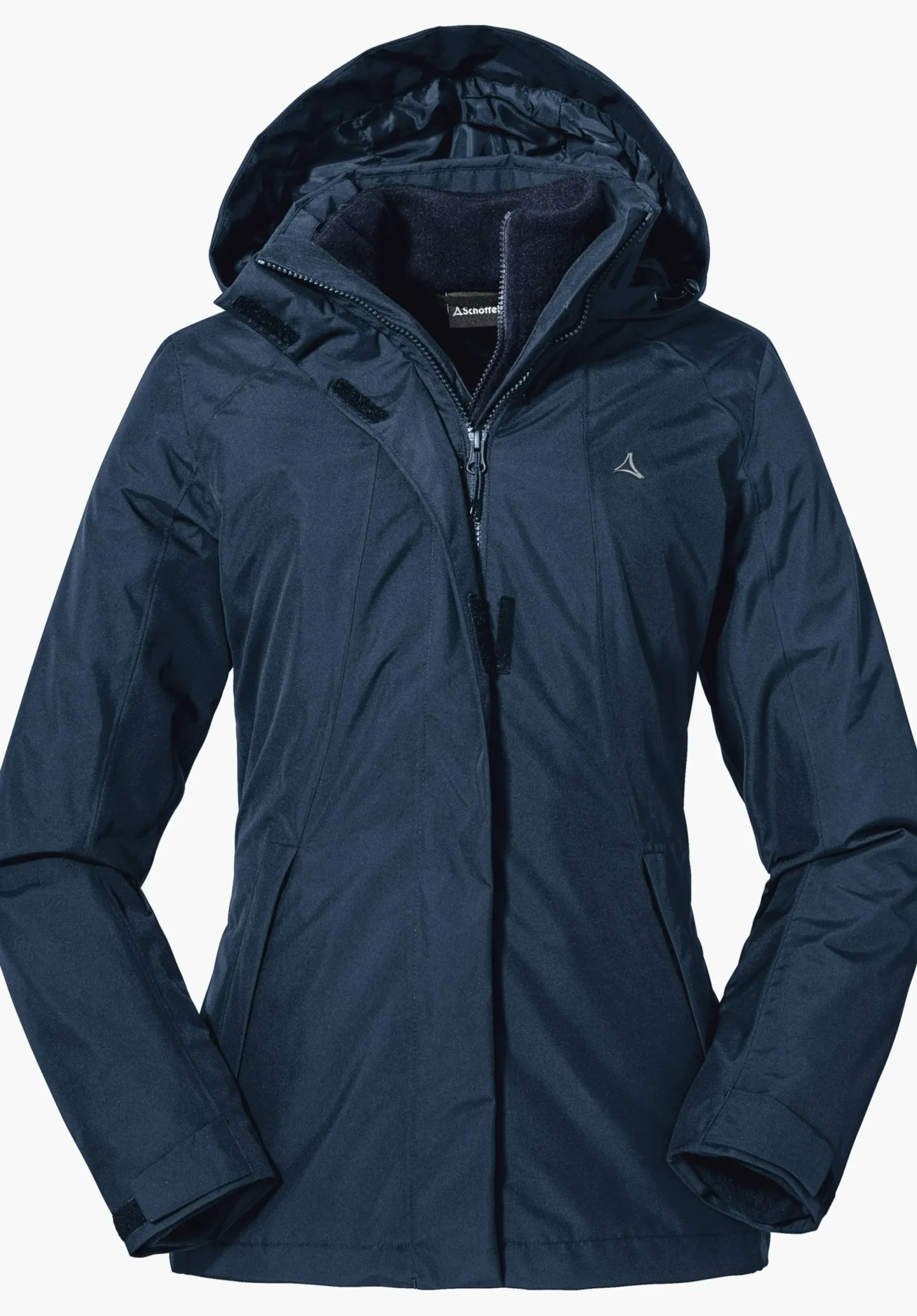 WOMEN SCHÖFFEL Trek & Hike|Double Jackets<3in1 hiking jacket with zip-out fleece red
