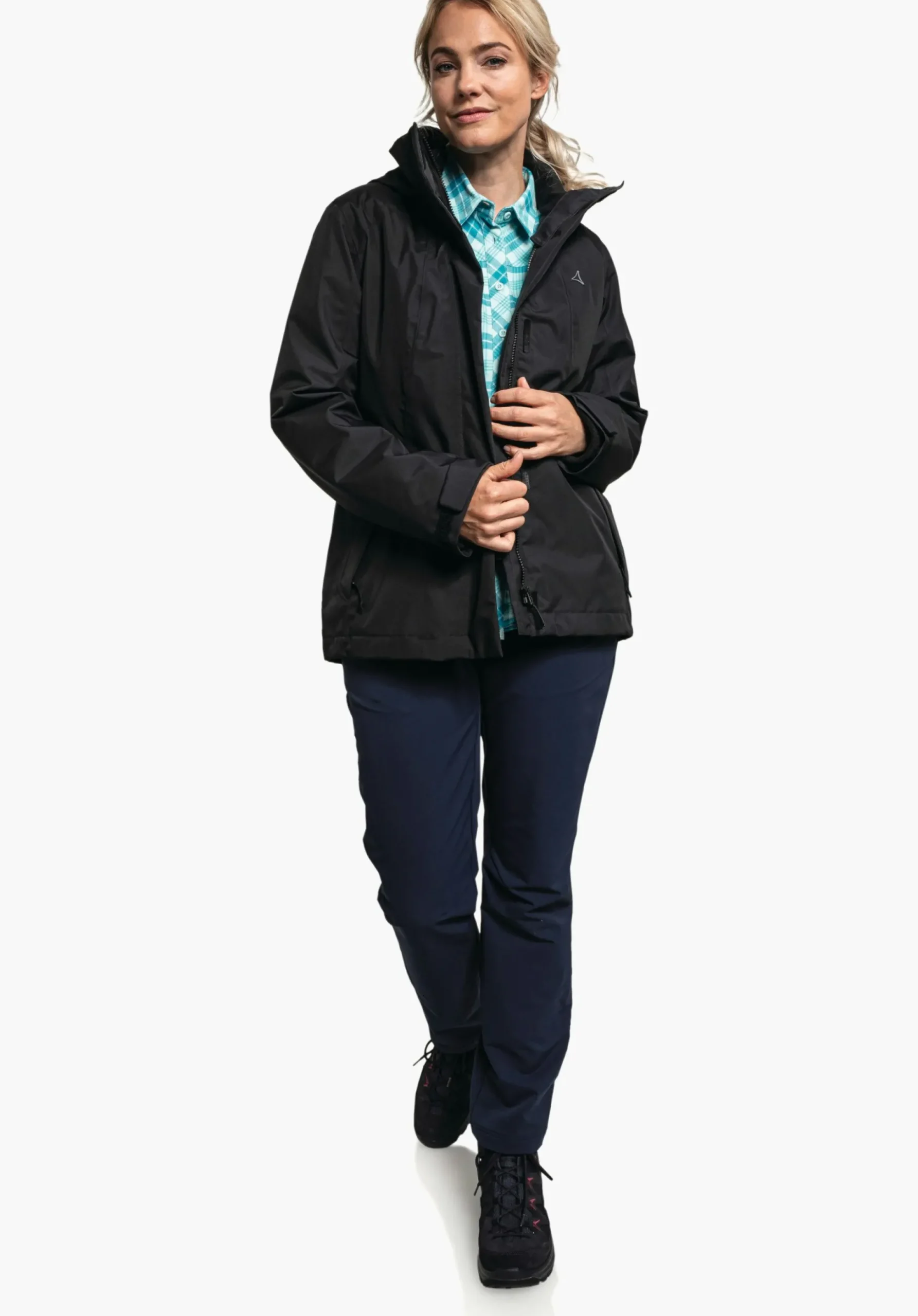 WOMEN SCHÖFFEL Double Jackets|Trek & Hike<3in1 hiking jacket with zip-out fleece red