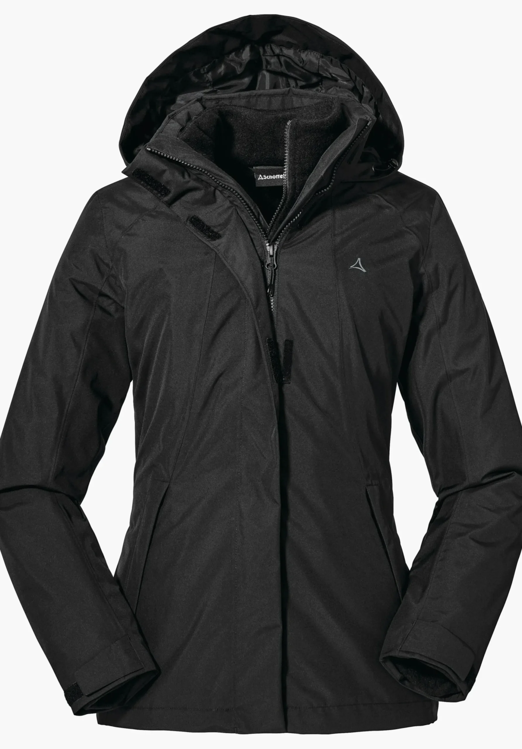 WOMEN SCHÖFFEL Double Jackets|Trek & Hike<3in1 hiking jacket with zip-out fleece red