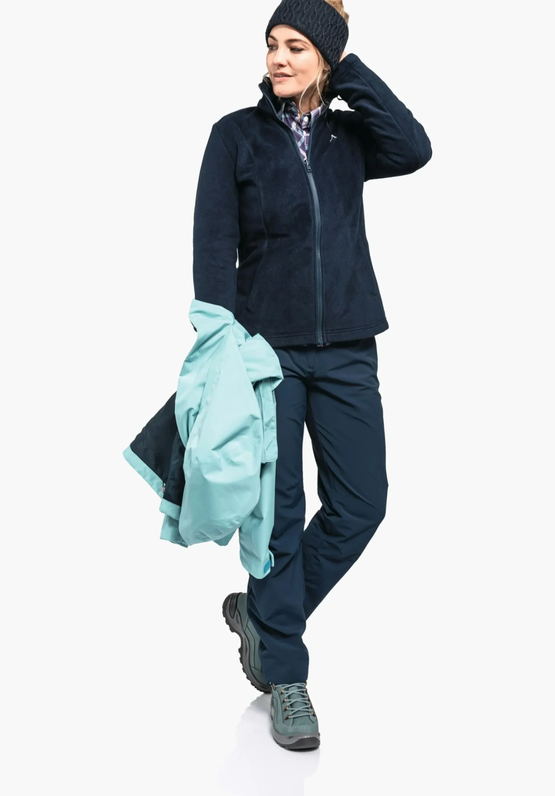 WOMEN SCHÖFFEL Trek & Hike|Double Jackets<3in1 hiking jacket with zip-out fleece red