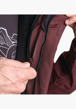 MEN SCHÖFFEL Trek & Hike|Double Jackets<3in1 jacket with a rainproof outer layer blau