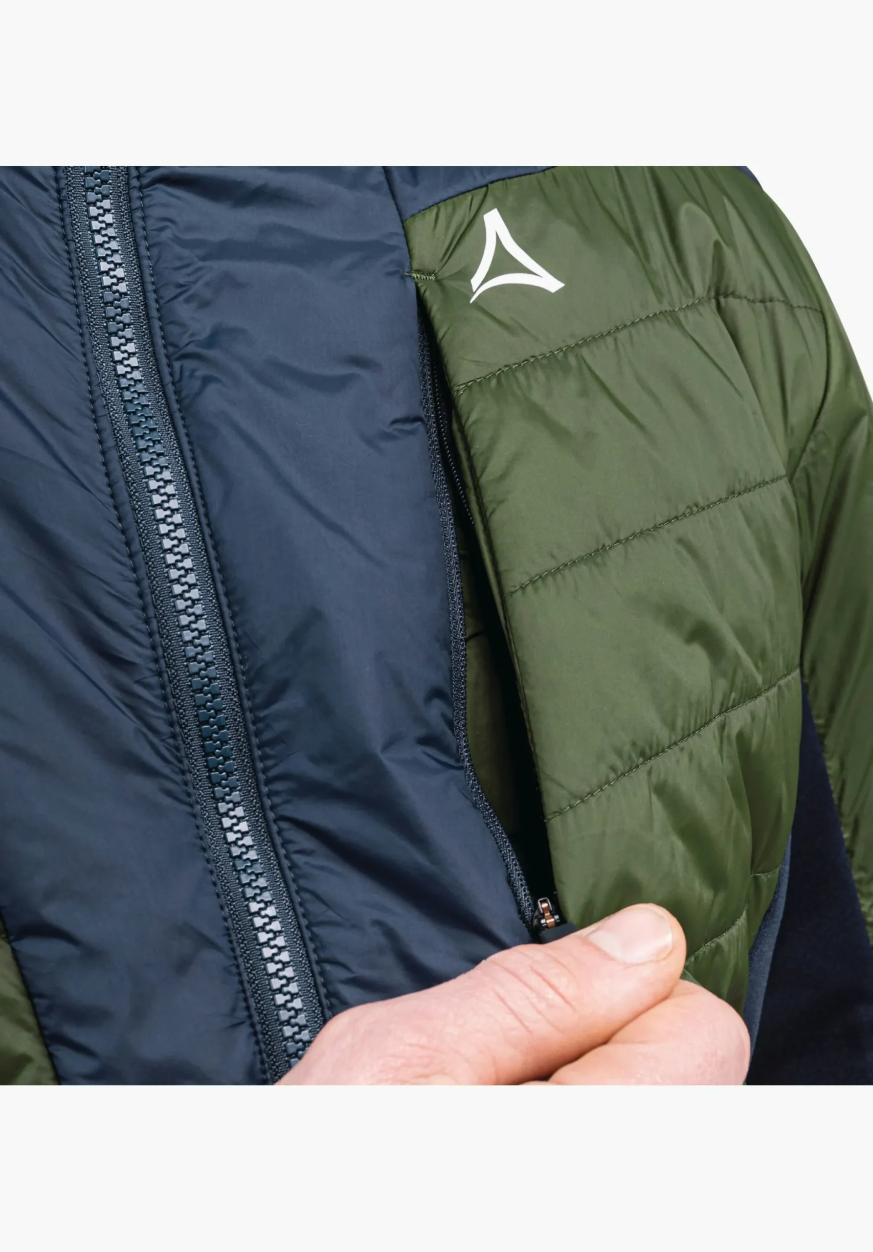MEN SCHÖFFEL Skiing|Down- / Thermojacket<Insulated jacket with recycled padding blue